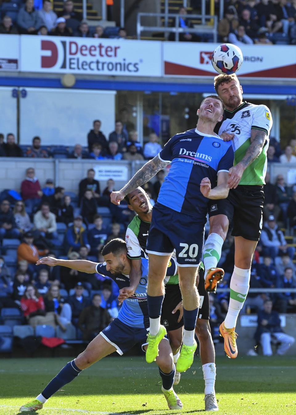 Wycombe Wanderers v Argyle