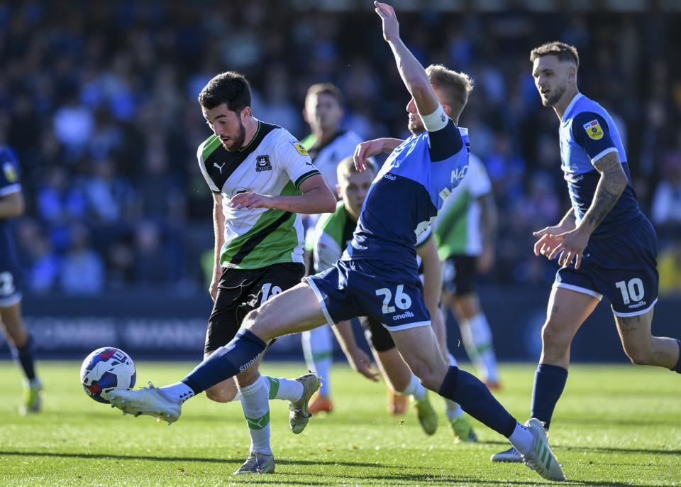 Wycombe Wanderers v Argyle