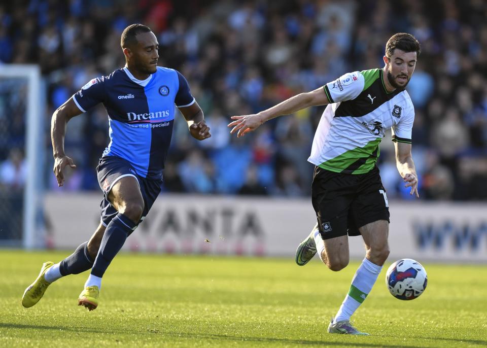 Wycombe Wanderers v Argyle