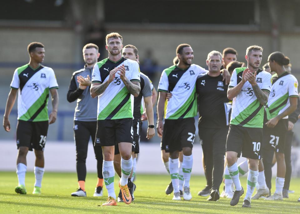Wycombe Wanderers v Argyle