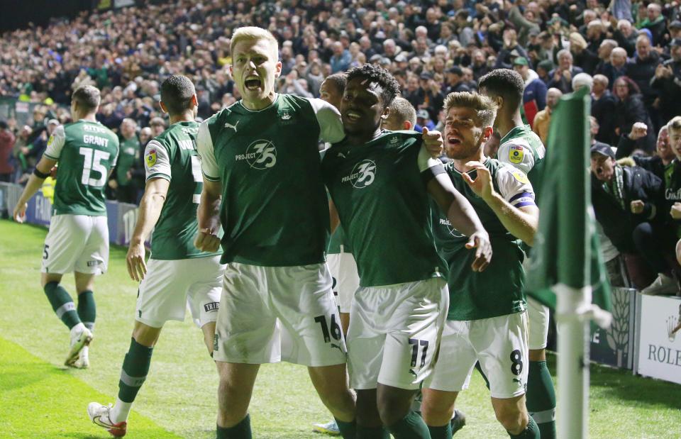 Argyle v Sheffield Wednesday