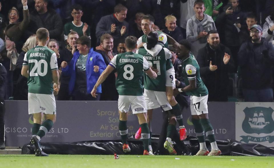 Argyle v Sheffield Wednesday