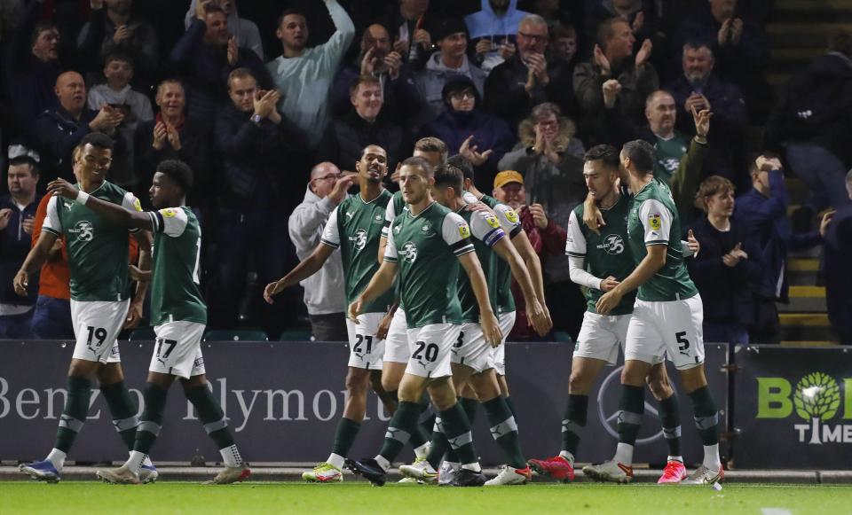 Argyle v Sheffield Wednesday