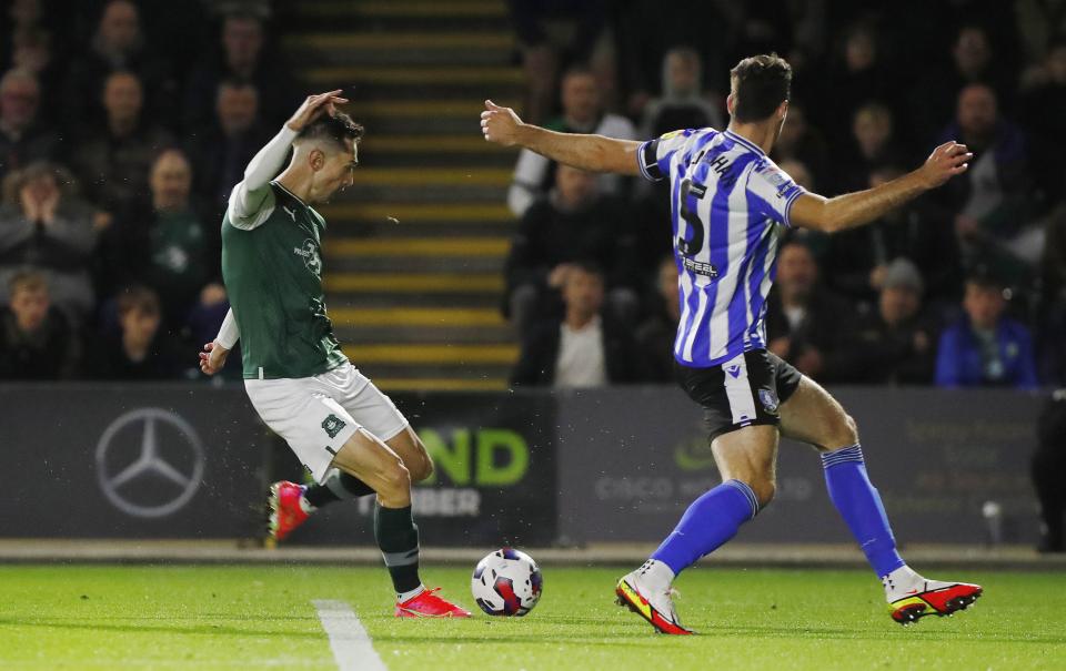 Argyle v Sheffield Wednesday