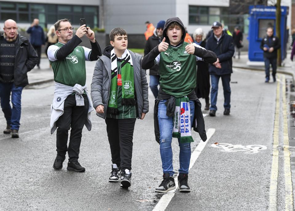 Ipswich Town v Argyle