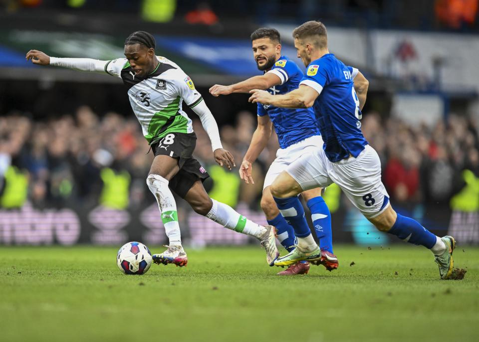Ipswich Town v Argyle