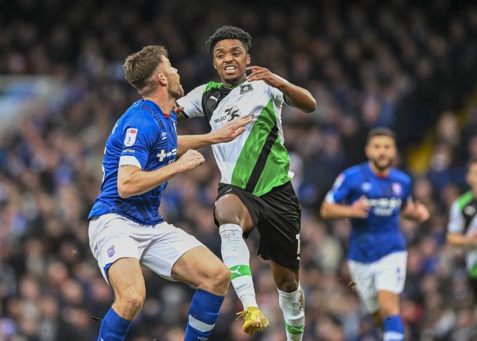 Ipswich Town v Argyle