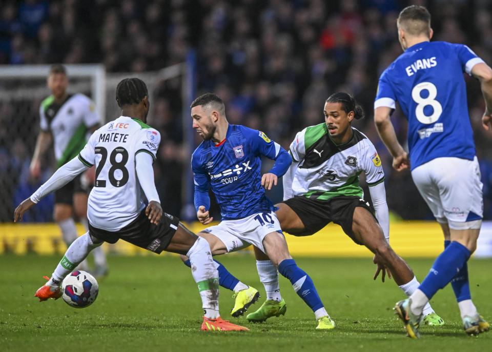 Ipswich Town v Argyle