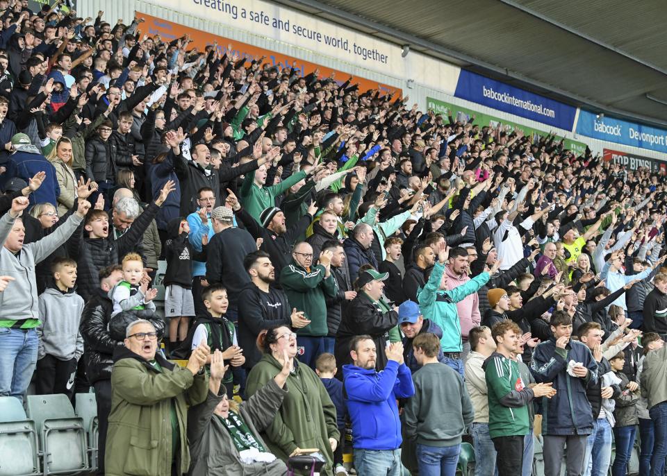 Argyle v Forest Green Rovers