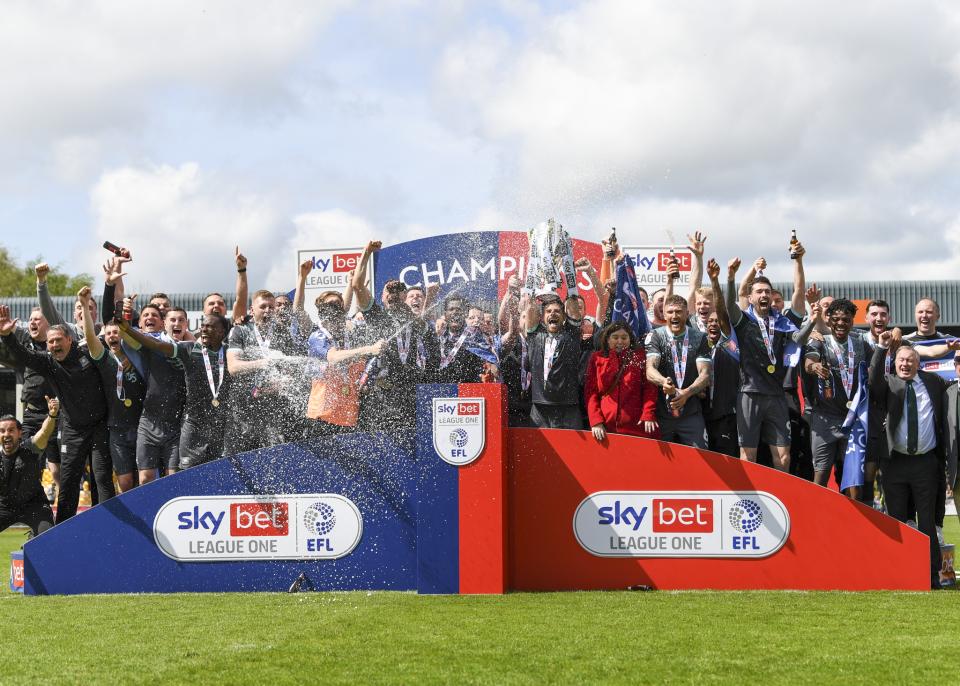 League One Champions Presentation Gallery