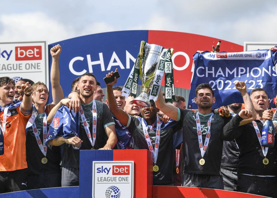 League One Champions Presentation Gallery