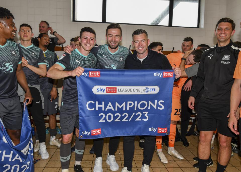 League One Champions Presentation Gallery