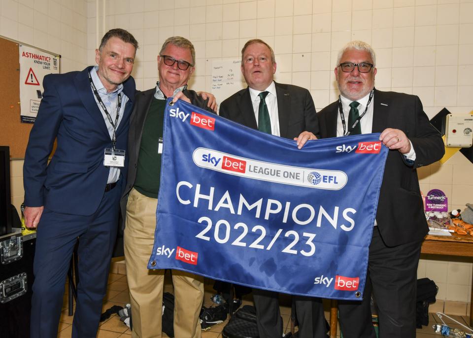 League One Champions Presentation Gallery