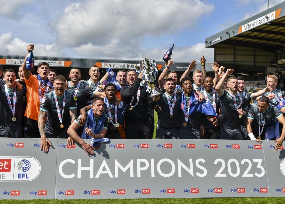League One Champions Presentation Gallery