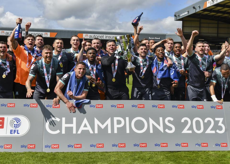 League One Champions Presentation Gallery