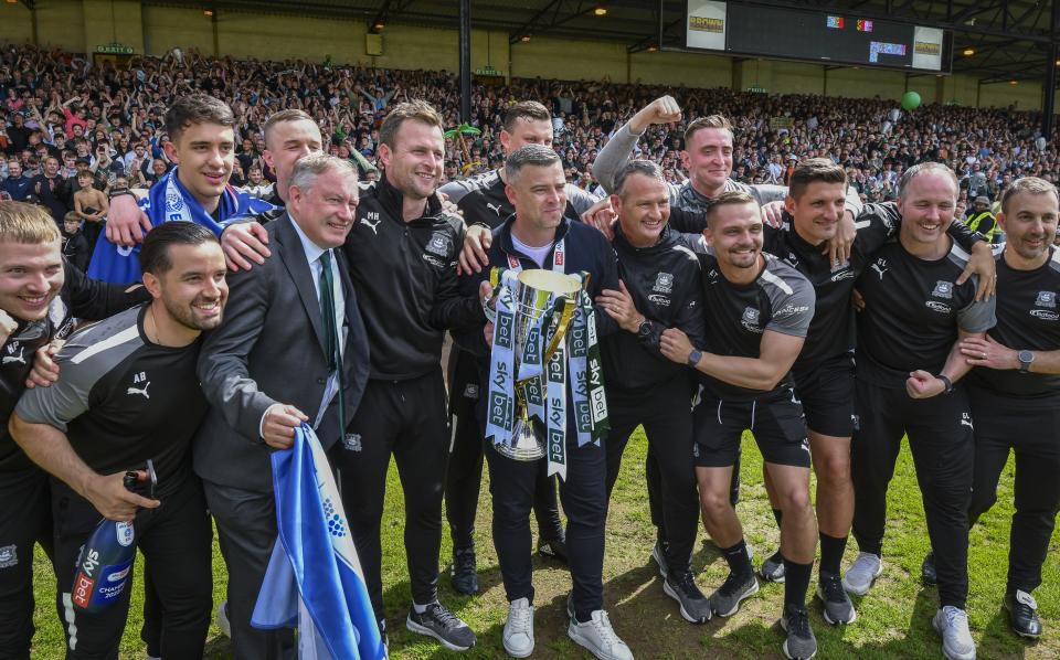 League One Champions Presentation Gallery