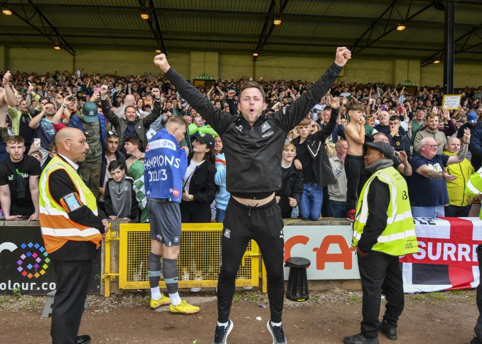 League One Champions Presentation Gallery