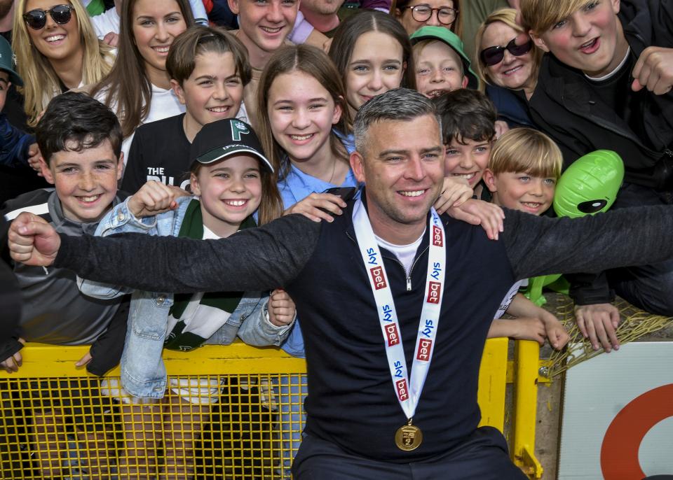 League One Champions Presentation Gallery