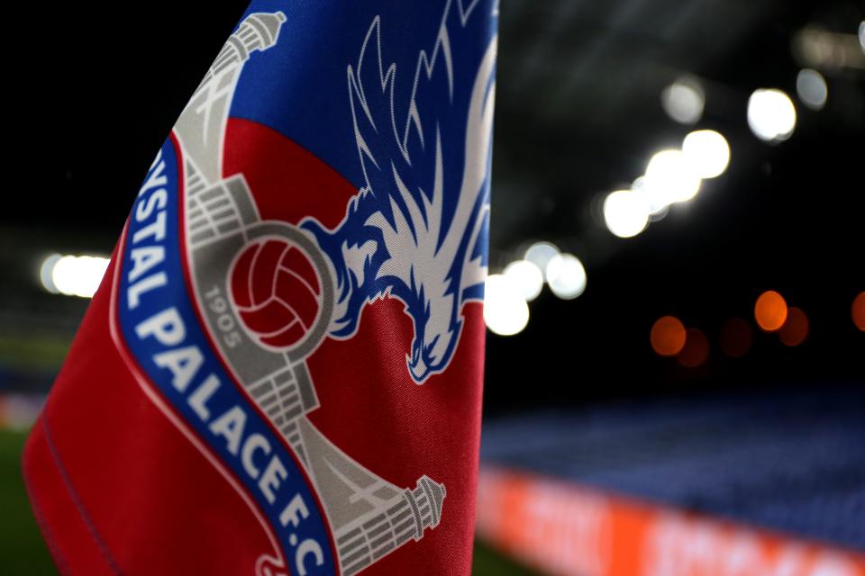 A corner flag at Crystal Palace
