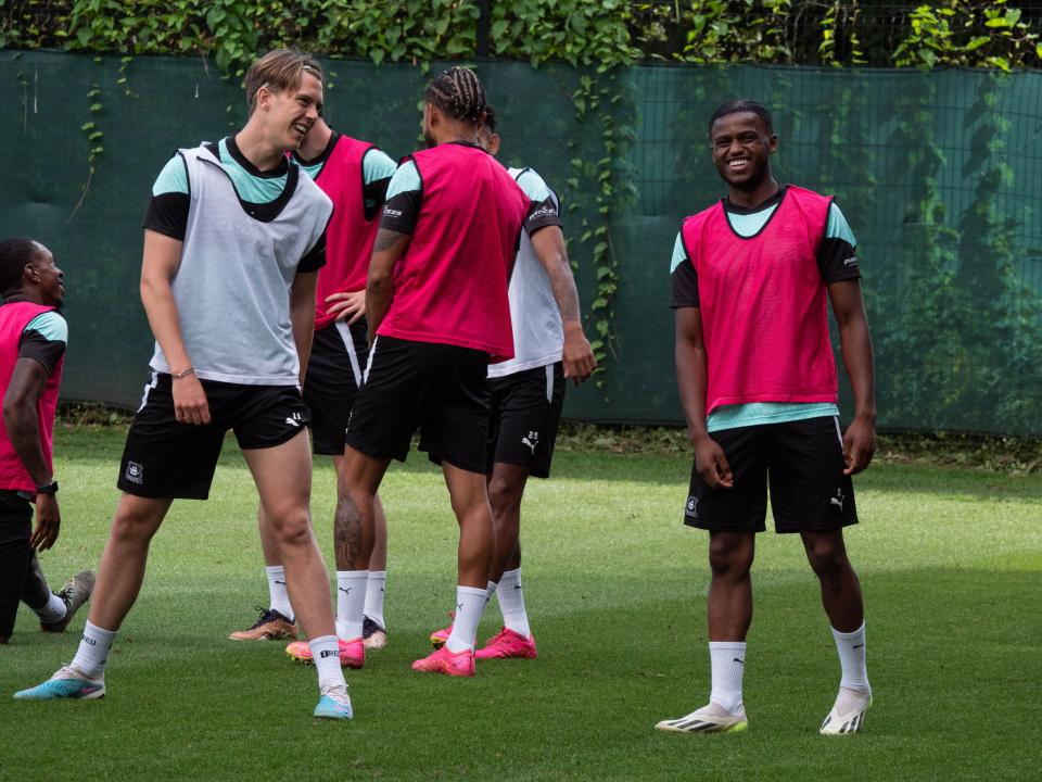 Bali Mumba and Callum Wright