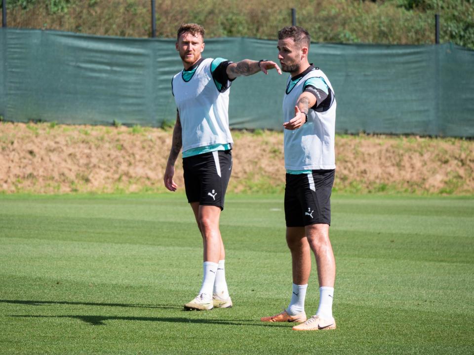 Dan Scarr and Macaulay Gillesphey