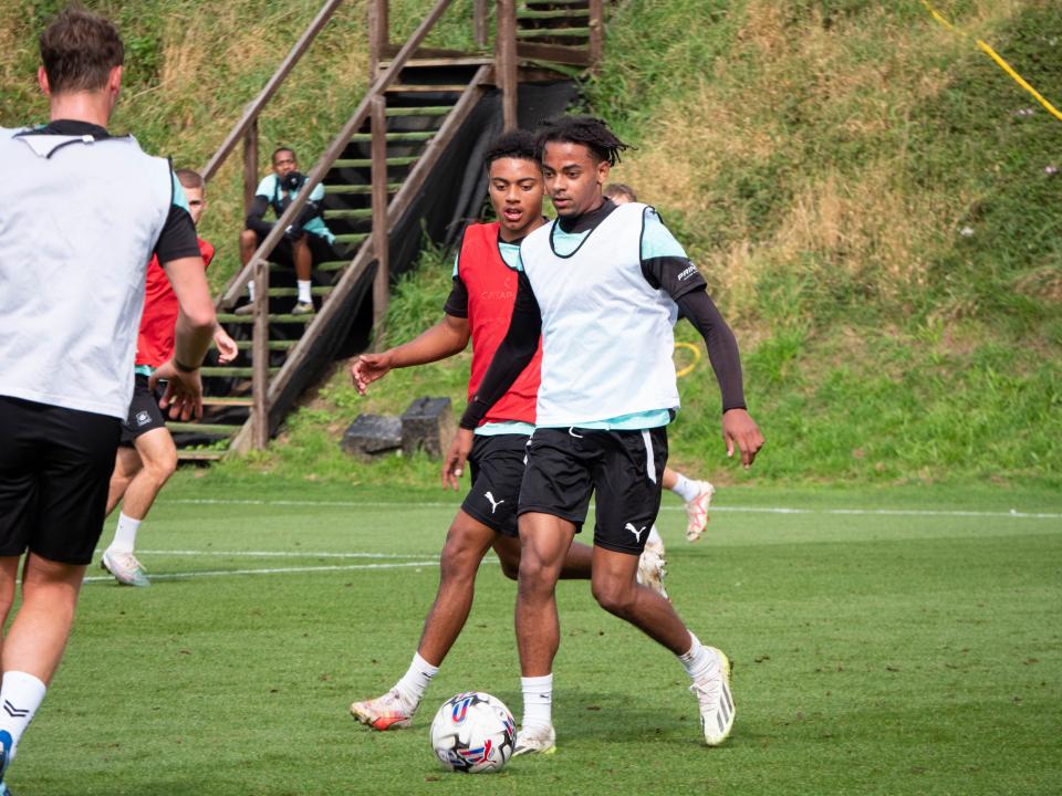 Caleb Roberts and Freddie Issaka