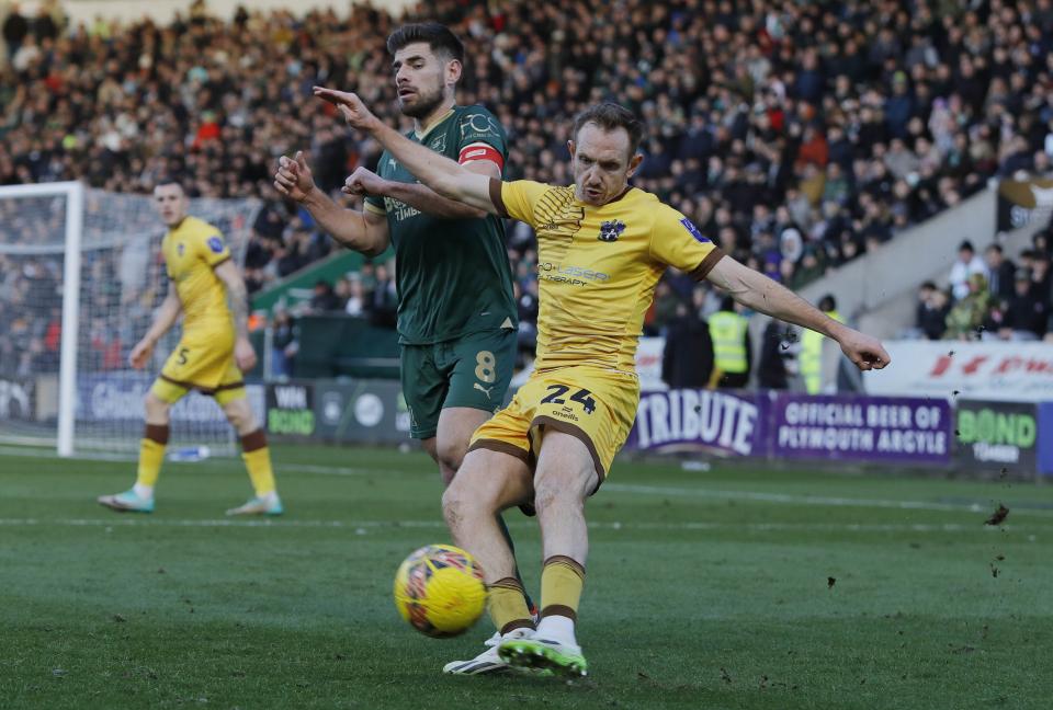 Argyle in FA Cup 3rd Round Action