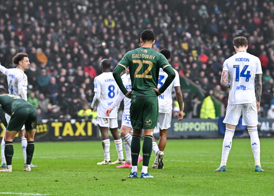 Brendan Galloway during Leeds United, in the league.