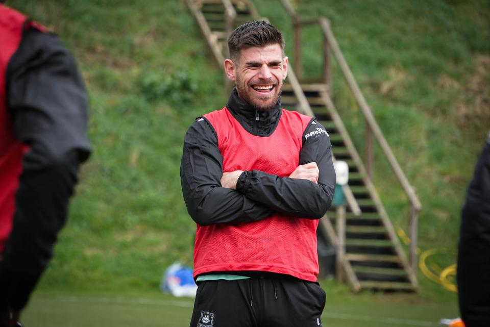Joe Edwards smiles.