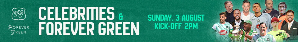 Celebrities v Forever Green