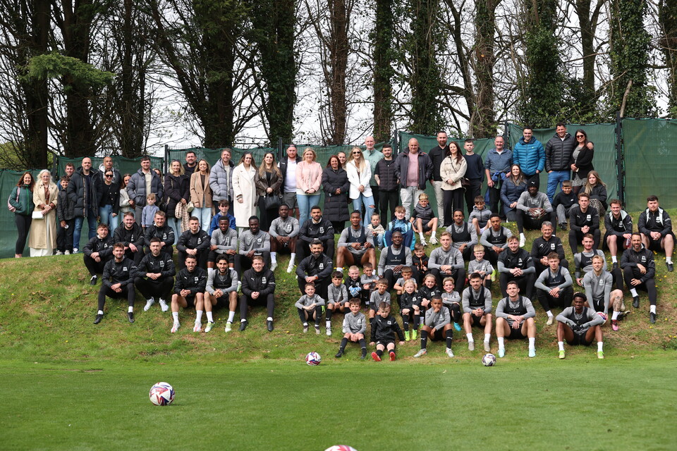 Gallery | Under-8s train with the first-team