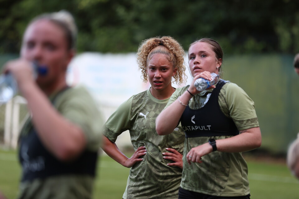 Training Gallery | Argyle Women return to training