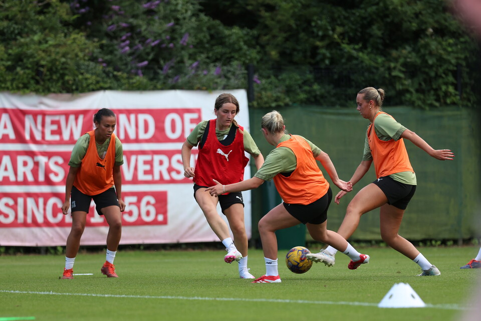 Training Gallery | Argyle Women return to training