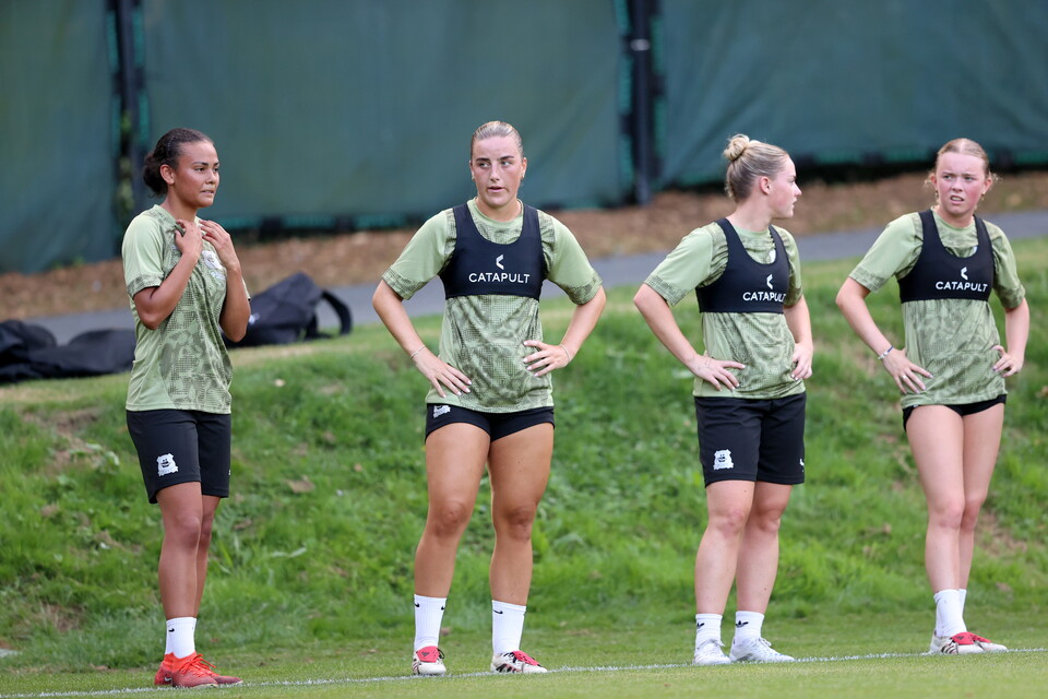 Training Gallery | Argyle Women return to training