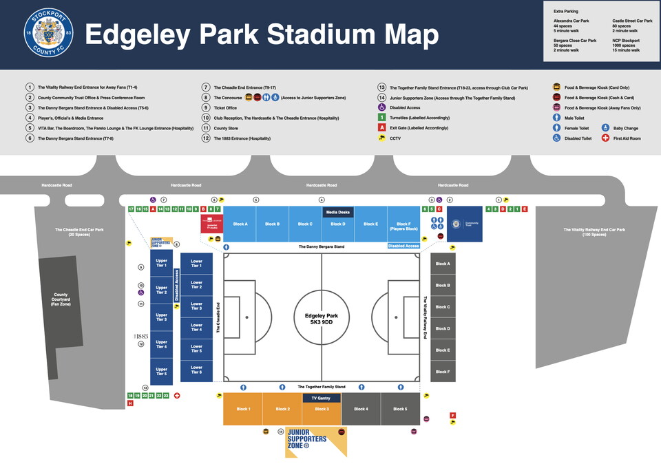 Stadium Map