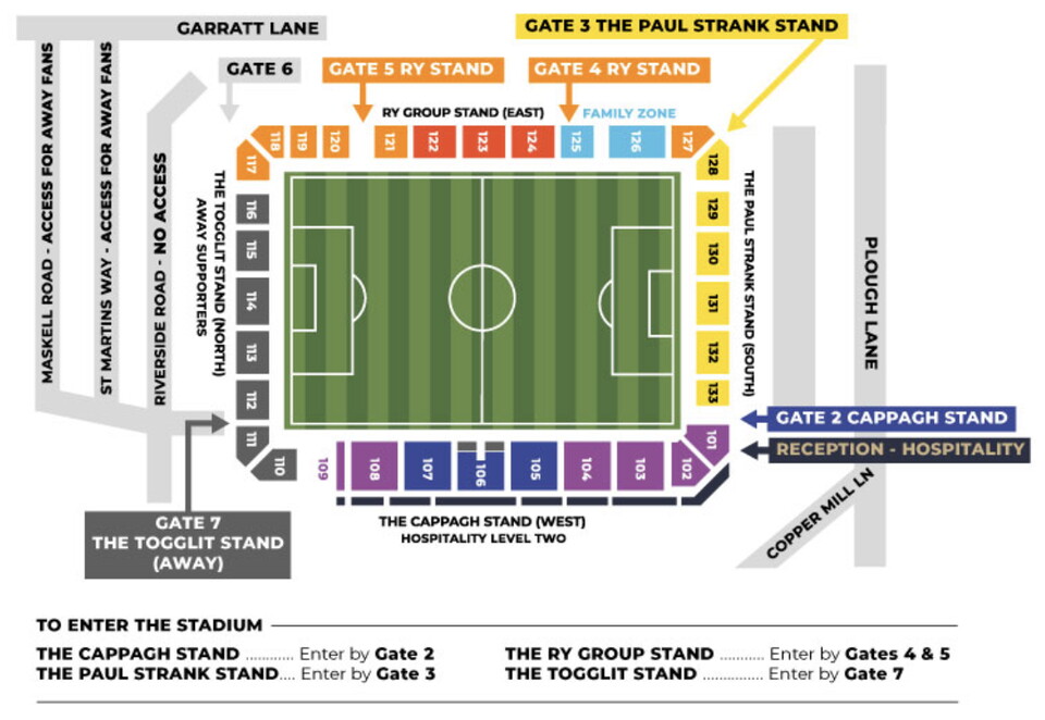 Stadium Map