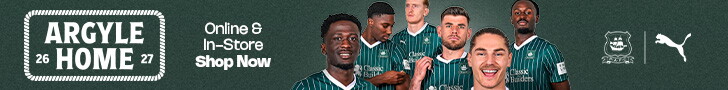 Argyle home 2026/27 advert