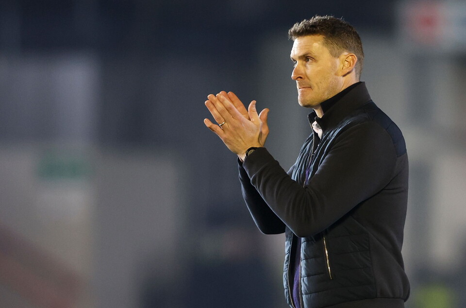 Exeter City manager Matt Taylor