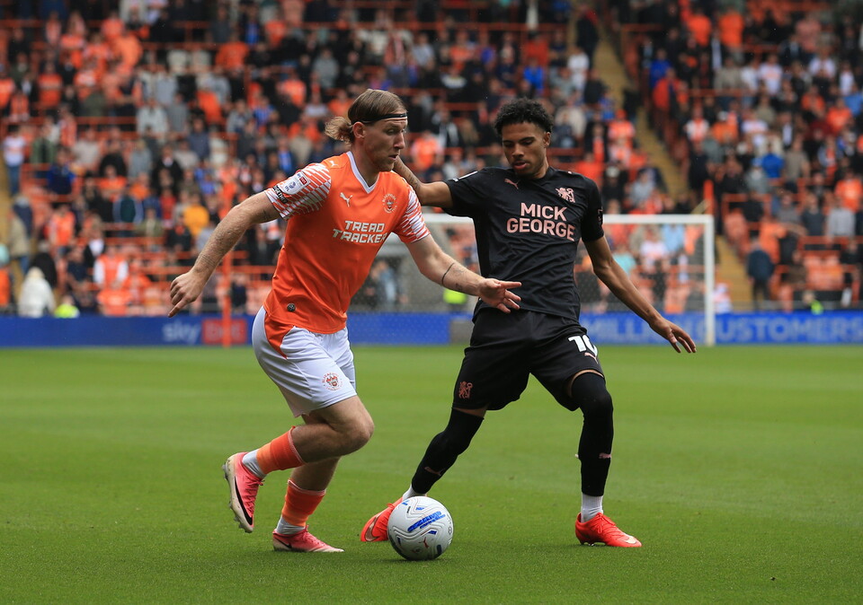 Josh Bowler for Blackpool