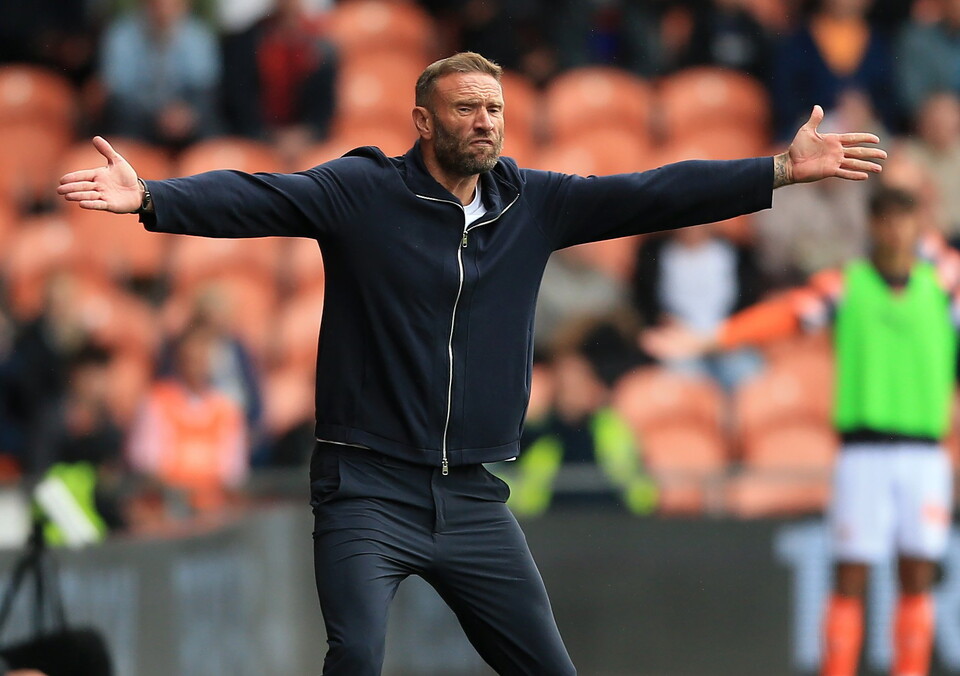 Ian Evatt of Blackpool