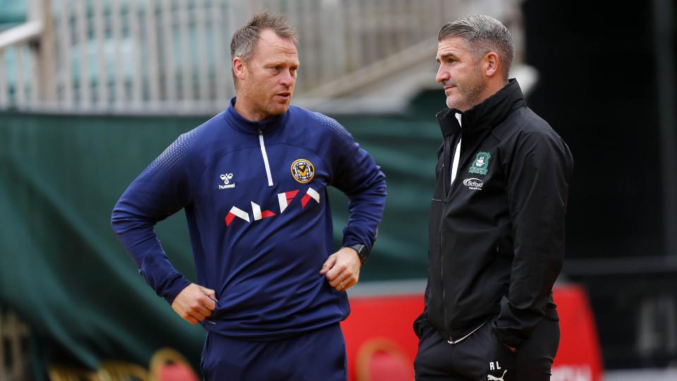 Ryan Lowe newport county