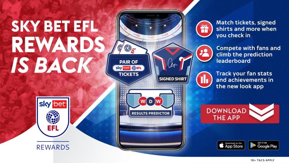 Sky Bet EFL Rewards
