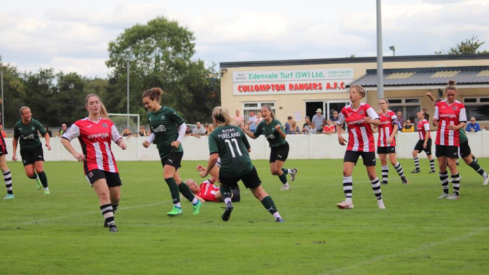Jemma Rose Scores for Argyle Women versus Exeter City