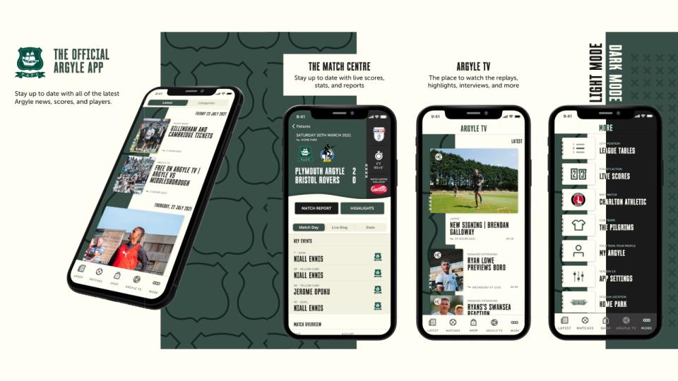 Plymouth Argyle official app