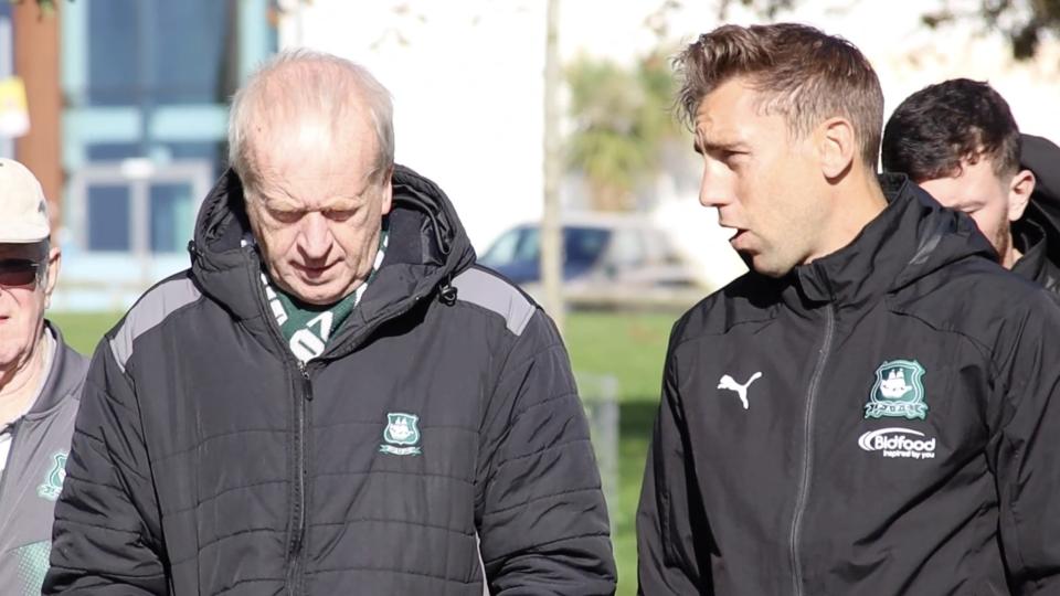 Gary Sawyer with Dave Sellick 