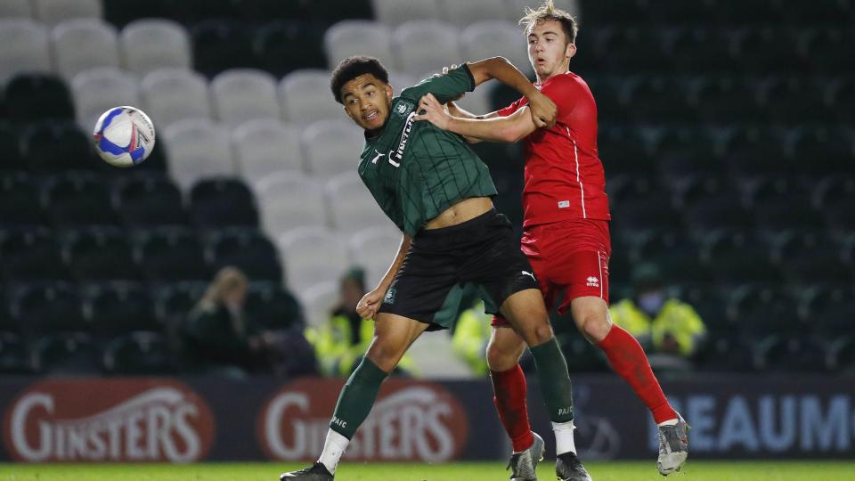 Jamal Salawu in FA Youth Cup action