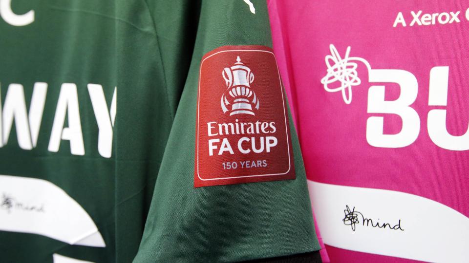 Emirates FA Cup shirt sleeve