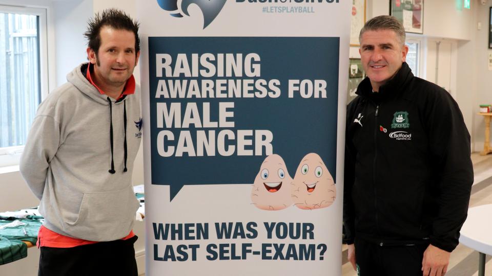 Dash of Silver visits first-team squad