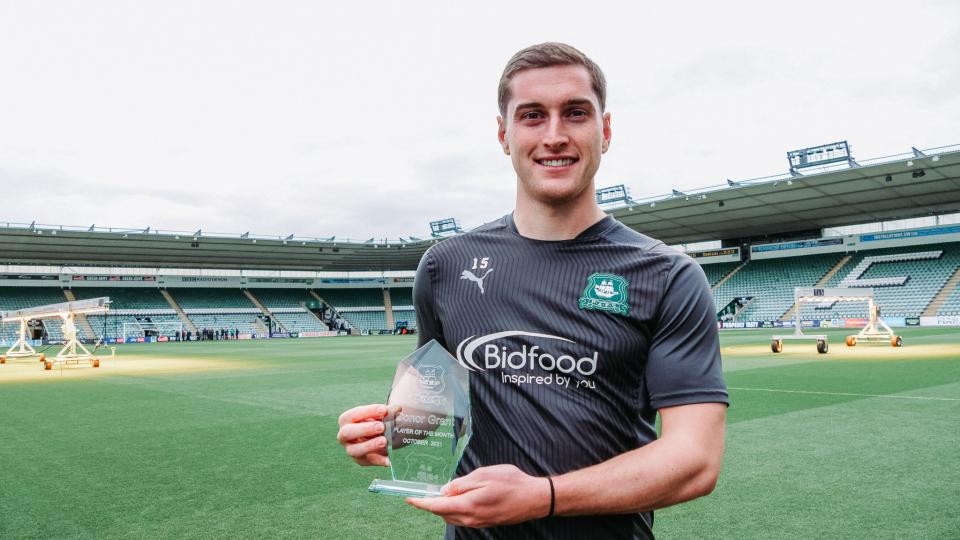Conor Grant Player of the Month