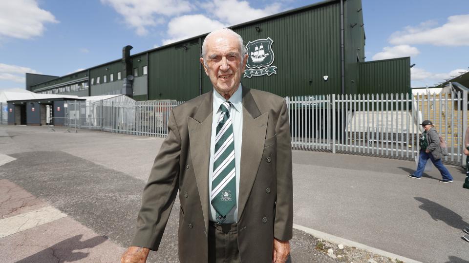 Graham Little on a recent visit to Home Park